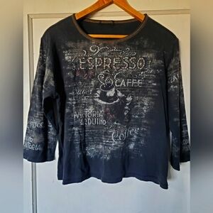 🌵 Cactus Vintage Espresso Coffee Cafe Top☕